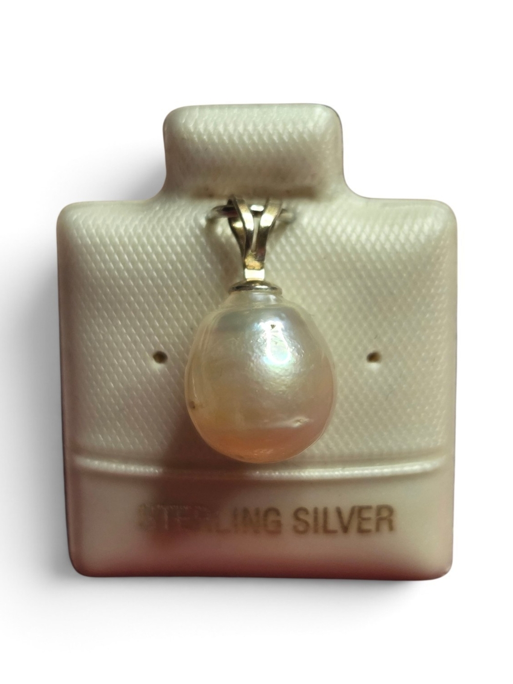 Genuine South Sea Pearls Sterling Silver Stud Earrings